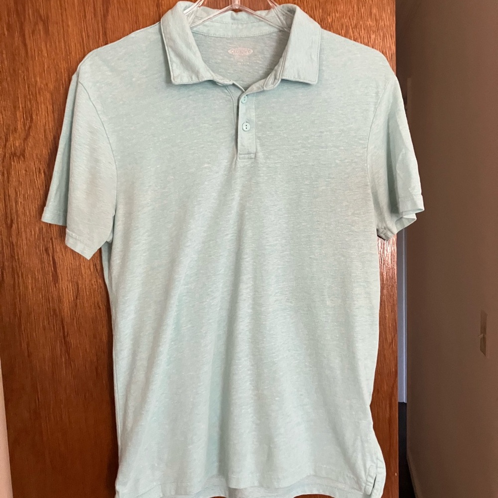 Old Navy Soft Aqua Polo Shirt